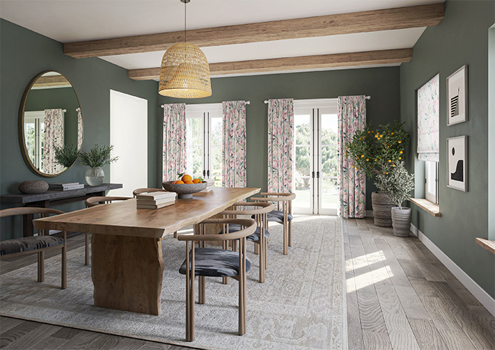 Ophelia, Blush - Made to Measure Curtains - Image 8